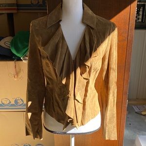 Ideology Genuine Leather Jacket